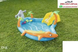 لعبة مائية او حمام سباحة او زحليقة او العاب مائية للاطفال من شركة دهب
