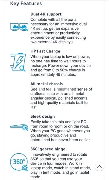 HP ENVY x360 Laptop - Convertible Folder 8