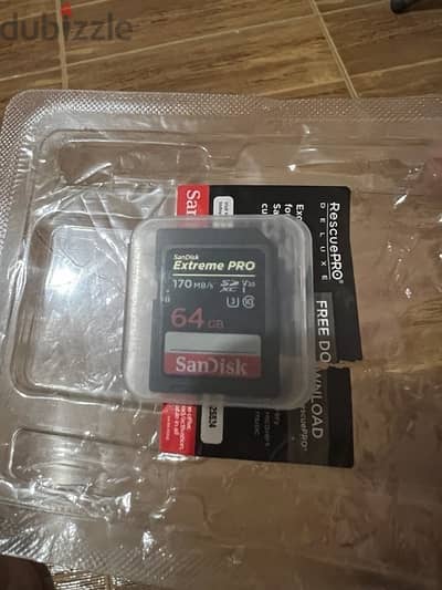 SanDisk Extreme PRO SDXC 64 GB Speed 170 MB