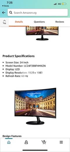 Samsung Monitor (Curved) 0
