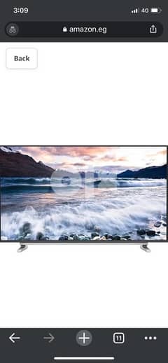 8RevToshiba 4K Smart Frameless D-LED 55 Inch TV with Built-In Receiver 0