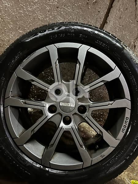 For Sale: MOMO Quantum Evo Pattern Rims  Size: 16 inches TSize: 205/55 2