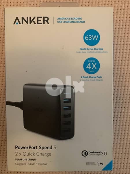 anker powerport speed 5 model A2054 1