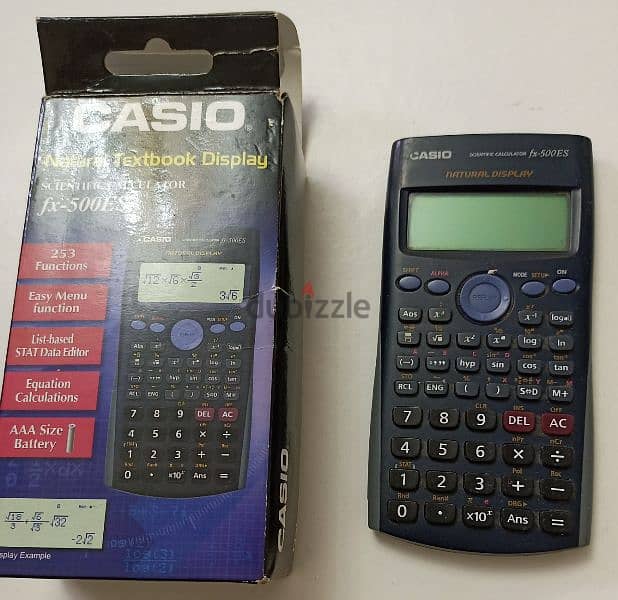 آلة حاسبة علمية  Casio fx-500ES 0