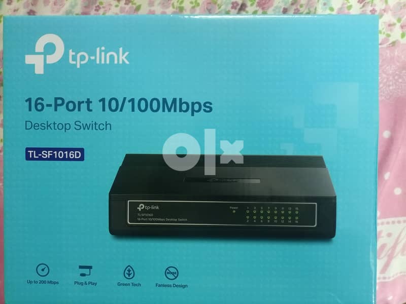 للبيع سويتش TP-Link جديد لم يستخدم 0