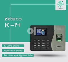 ZKTeco K14 أشهر و أرخص جهاز حضور و انصراف 0