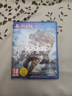 ChostRecon breakpoint ps4