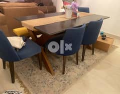 Perfect condition Dinning table + 4 Chairs + Banquet all Brands 0