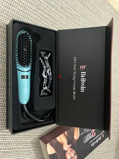 Brilwin Hair Straightener Brush- فرشاة فرد الشعر من بريلوين