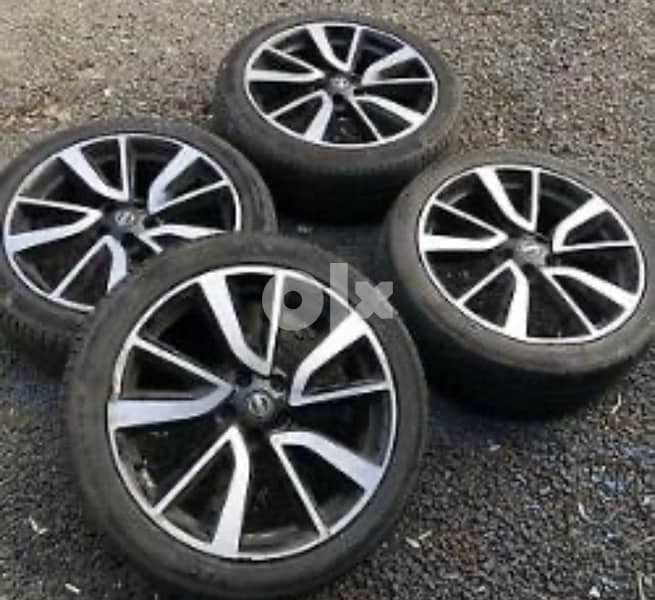 Qashqai 2017 Original Rims and Tyers 2