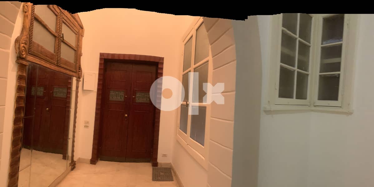 High Ceiling vintage flat for rent شقه فاخره للايجار 3