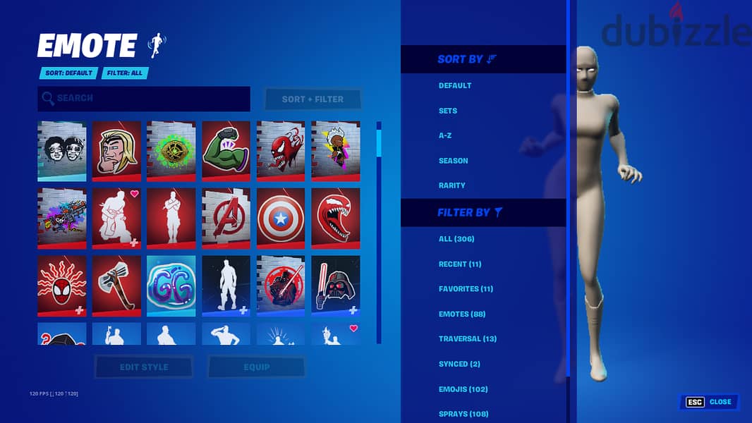 fortnite account  / Fortnite  حساب with battle pass 15