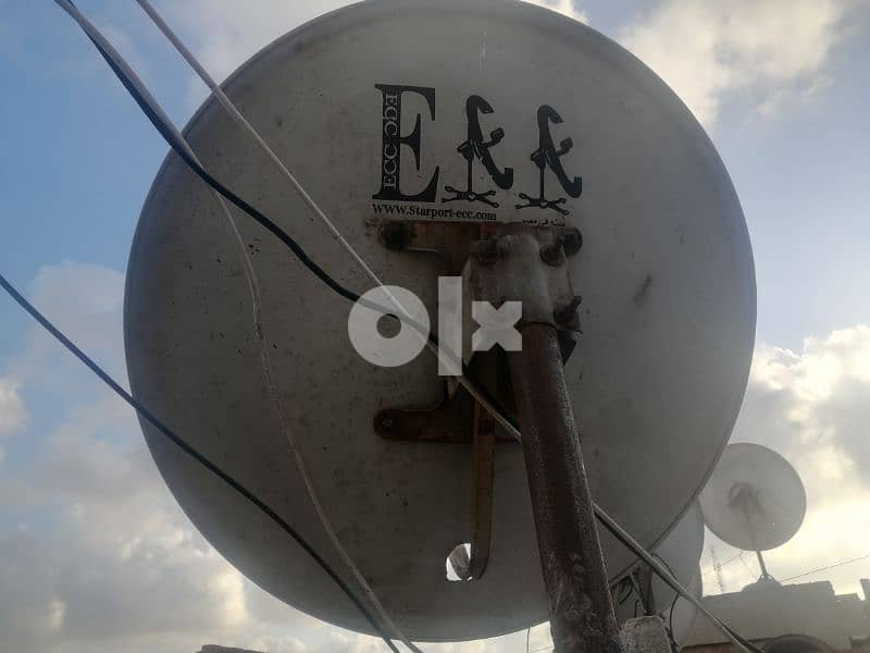 طبق دش متر ecc 1