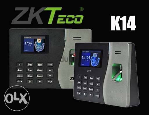 جهاز بصمة ZK-K14 بسعر إقتصادى 2