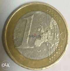 1 euro سنه 2002 0