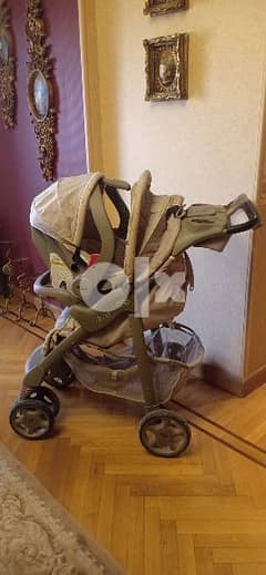 Evenflo stroller with car seat slightly used 0