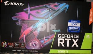 Aorus GeForce RTX 3060 Ti Master 8GB 0
