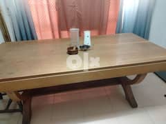 wooden table