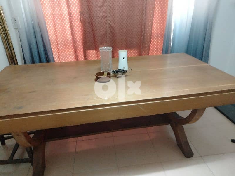 wooden table 1