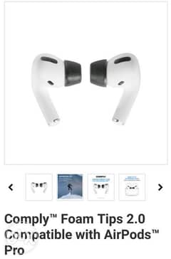 comply foam tips 2 for AirPods Pro 0