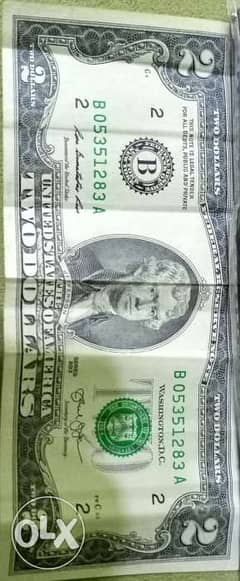 2 American rare dollars 0