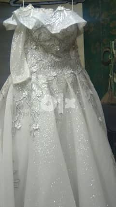 فستان زفاف ايجار 500 بيع 2000 0