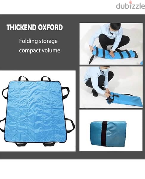 Positioning Bed Pad with Handles, Easy elders Lifting and Transfer 5