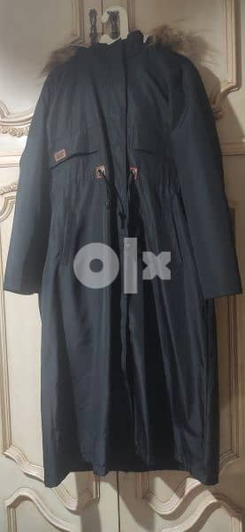 women coat new black made in turkey size (46Eu) 2xl 0