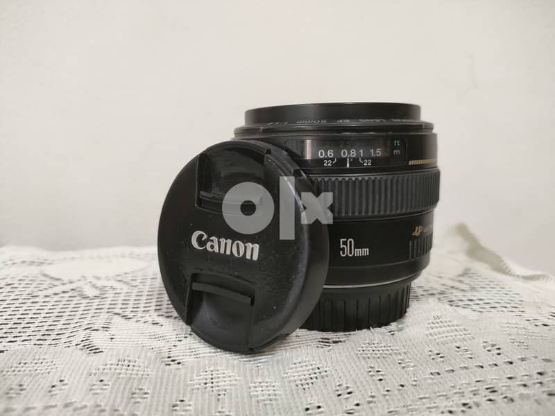 Canon 50mm Lens F/1.4 0