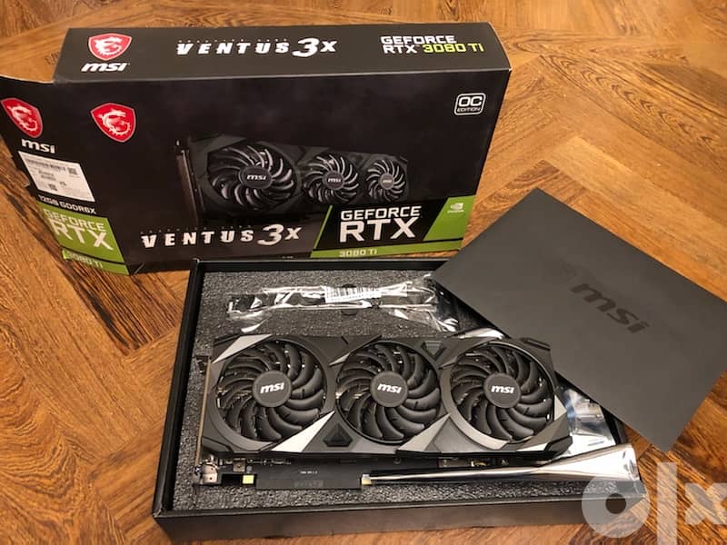 MSI GeForce RTX 3080 Ti Ventus 3X 12G OC - Computer Accessories