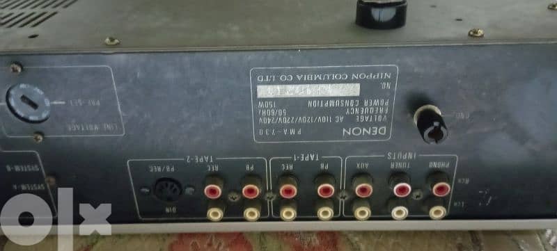 Denon PMA 730. Amplifier  japan 5