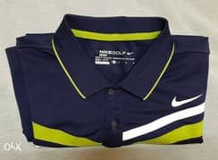 Nike Golf Sport Polo Shirt Large Dri-Fit Seattle Seahawks Colors 0