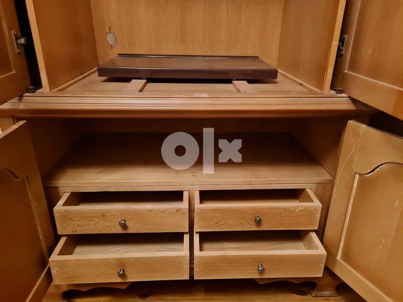 مكتبه خشب Wooden Cabinet 6