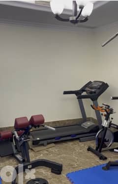 A whole Gym equipment