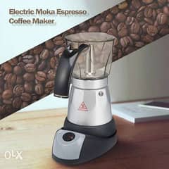 كنكة قهوة اسبرسو بالكهرباء 480وات لعمل 6كوب 0