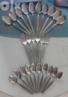 Big and small spoon and forks from Sunbulah 0