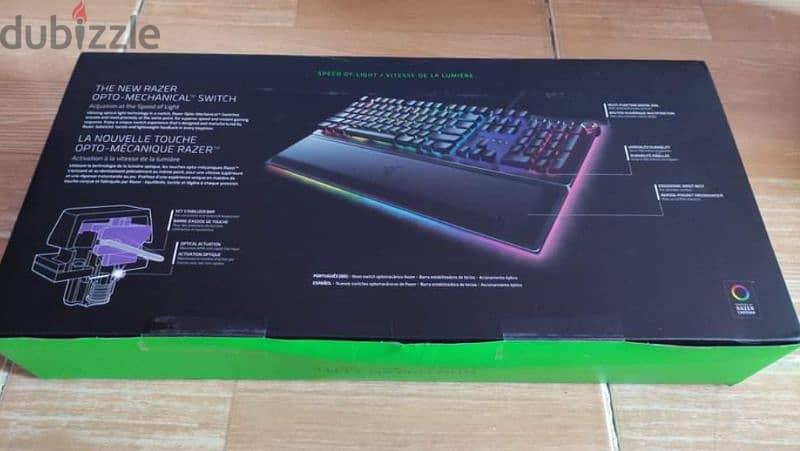 جديد بكرتونته*كيبورد Razer huntsman Elite بسرعة الضوء 6