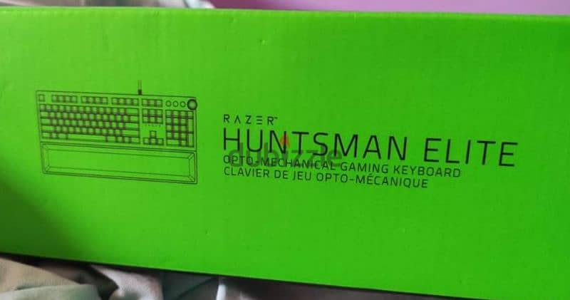 جديد بكرتونته*كيبورد Razer huntsman Elite بسرعة الضوء 7