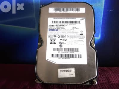 هارد ديسك (Samsung HD080HJ 80GB SATA Hard Drive)