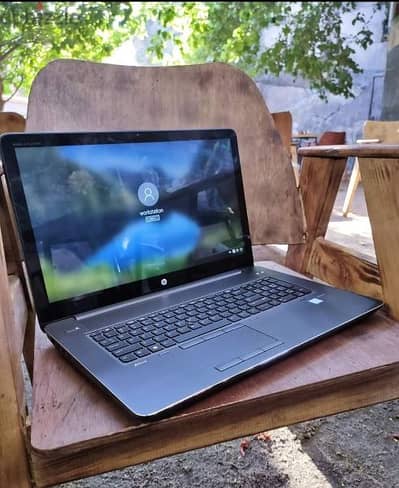 بسعر زمان Hp Zbook 17 G3 . . core i7 HQ _ NVIDIA 4giga