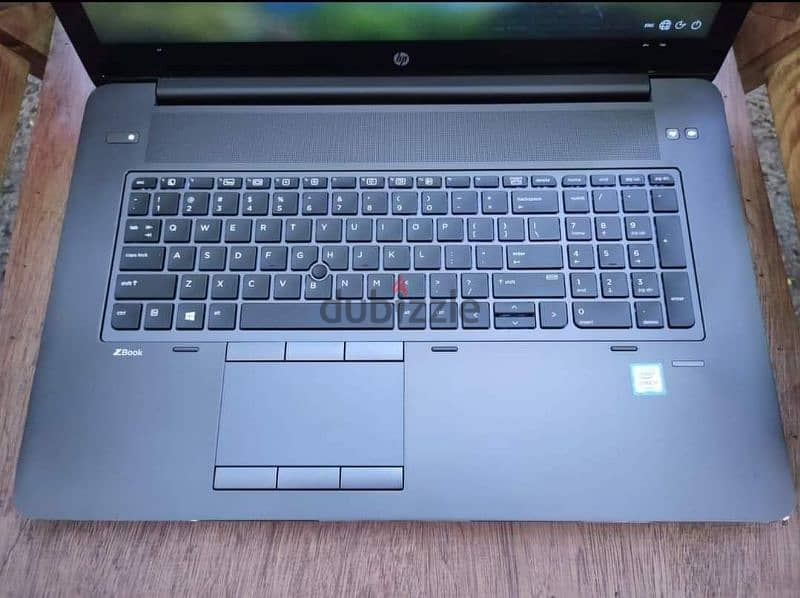 للهندسة  Hp Zbook 17 G3 . . core i7 HQ _ NVIDIA 4giga تاتش اسكرين 4