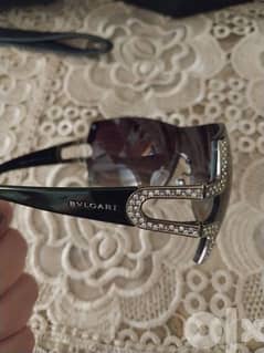 Bvlgari original  نظارة شمس حريمي جديده لم تستخدم بالجراب بتاعها اورج