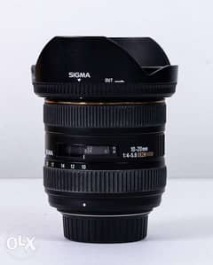 Sigma lens 10-20mm f/4-5.6 0