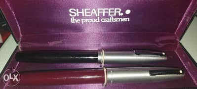 Sheaffer 440 fountain pen fine قلمين شيفر حبر فاين