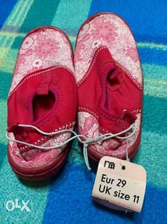 swim shoes mother care size 11/29 0