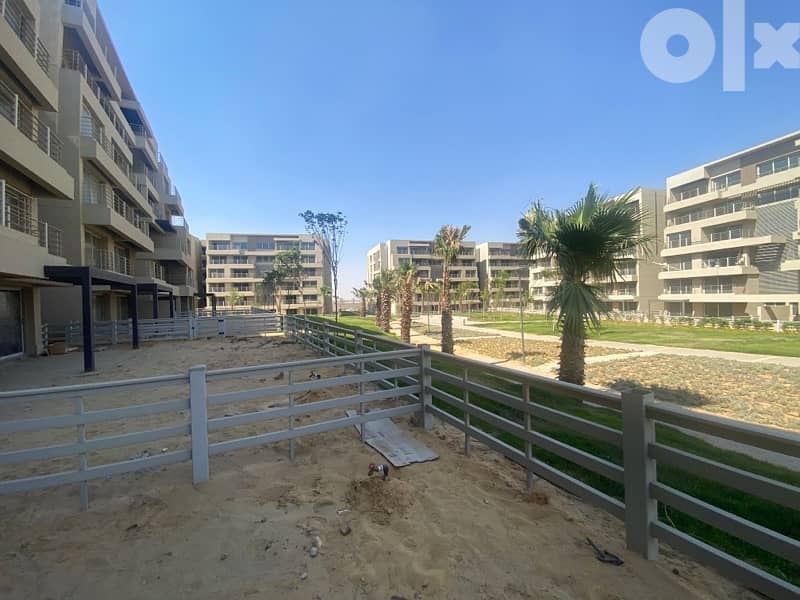 207 m2 apartment +150  m2 garden capital gardens at palm hills 3