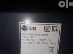 Lg home theater HT806THW 0