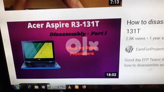 مطلوب مازر بورد لجهاز لاب توب موديل Acer Aspire R11 R3 131T 0