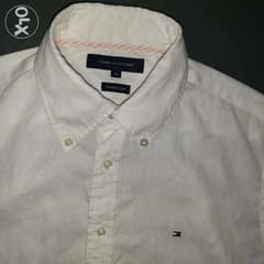 Tommy Hilfiger pure linen shirt Medium size regular 0