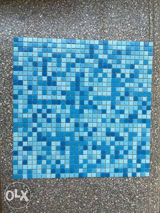 بلاط حمام السباحه و الديكور موزاييك Mosaic tile for swimming pool 1